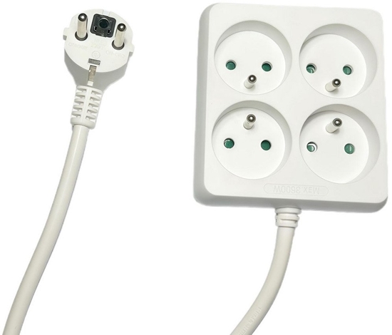 Picture of 4-way Power Strip Square