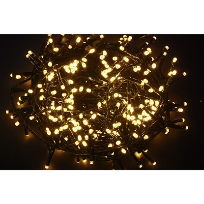 Picture of 80 LED diožu virtene 4m silti balta