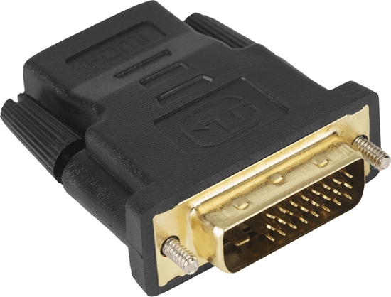 Picture of Adapter AV Cabletech Zcze adapter wtyk DVI (24+1) dual link - gniazdo HDMI