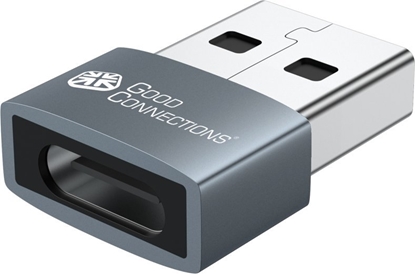 Изображение Adapter USB Good Connections GoodConnections USB-A 2.0 > USB-C (ST-BU) Adapter Grau
