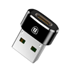 Picture of Adapteris Baseus Converter USB Male To Type-C Female Black