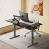 Picture of Adjustable Height Table Up Up Bjorn Gray, Table top L Black