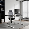 Picture of Adjustable Height Table Up Up Bjorn White, Table top M Black