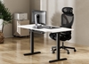 Picture of Adjustable Height Table Up Up Thor Black, Table top L White