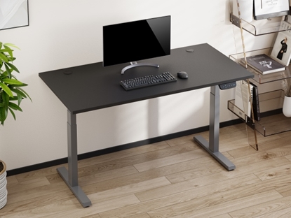 Picture of Adjustable Height Table Up Up Thor Gray, Table top L Black