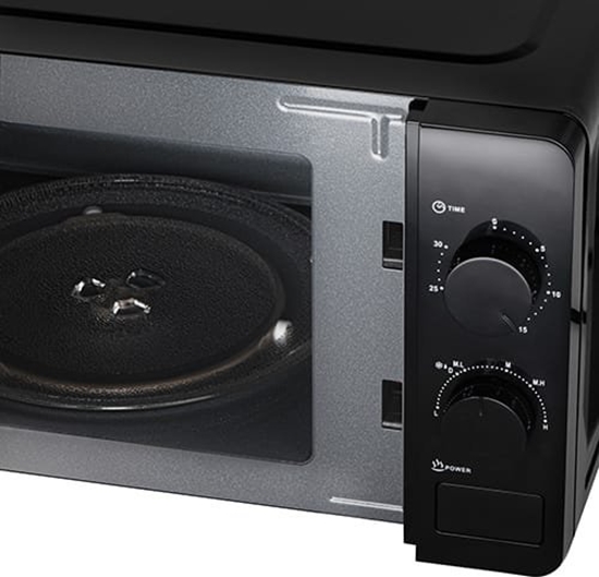 Изображение Adler | Microwave Oven | AD 6206 | Free standing | 20 L | 700 W | Convection | Black