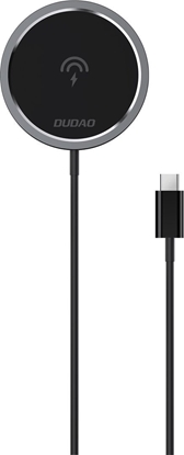 Attēls no adowarka Dudao adowarka indukcyjna Dudao A12XS MagSafe USB-C, 15W czarna