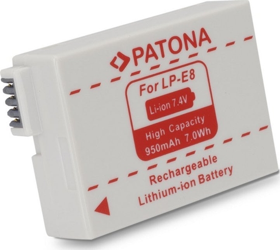 Picture of Akumulator Patona PATONA 1077 bateria do aparatu/kamery Litowo-jonowa (Li-Ion) 950 mAh