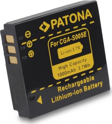 Изображение Akumulator Patona Patona fotobaterie pro Panasonic CGA-S005 1000mAh