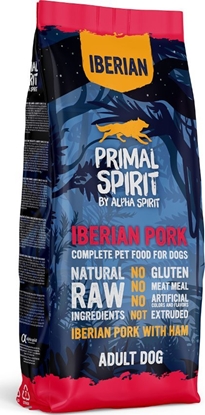 Attēls no Alpha Spirit Karma sucha dla psa Primal Spirit Iberian Pork (dorosy) 12kg