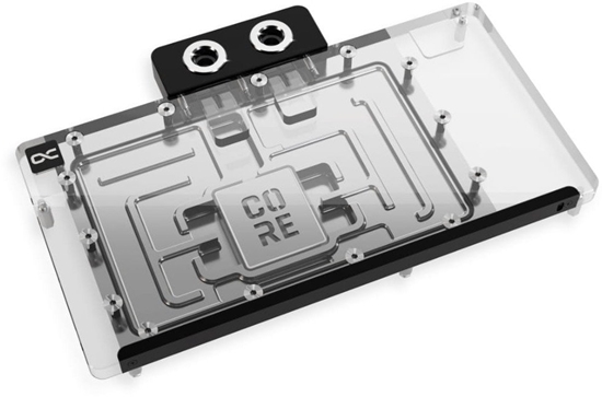 Изображение Alphacool Core GeForce RTX 5080 Solid + AMP Wasserblock, Backplate - Acryl, schwarz