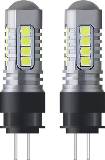 Picture of AMiO arówki led canbus 3030 18smd hp24w white 12v/24v