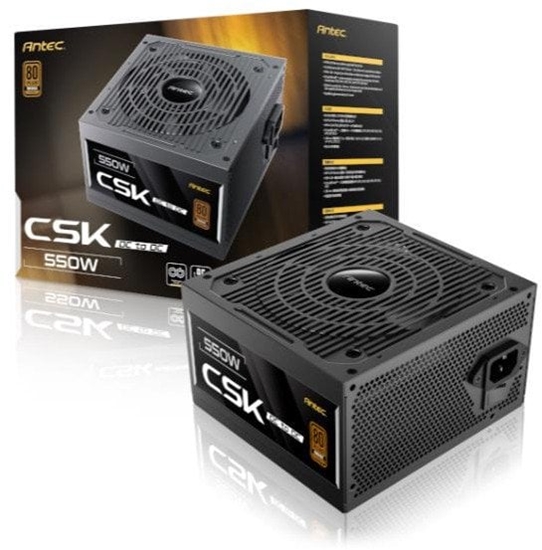 Изображение Zasilacz Antec Zasilacz CSK 550 DC EC 80+B 550W retail