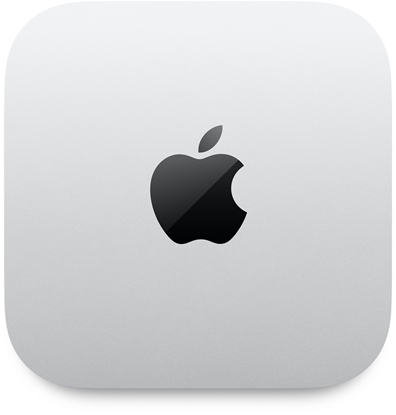 Attēls no APPLE Mac Mini Z1JV M4 Pro 12C CPU/16C GPU/16C N.E. 24GB 2TB SSD Gbit Eth DE Silber