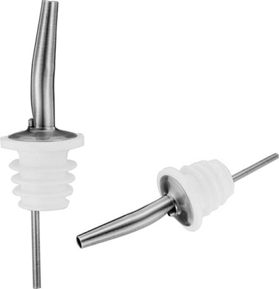 Attēls no Aptel NALEWAK DOZOWNIK DO NAPOJÓW Z BUTELEK srebrno-biay AG567C