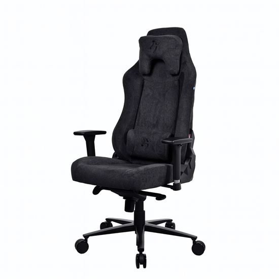 Picture of Arozzi Soft Fabric/Metal/Aluminium | Gaming Chair | Vernazza Soft Fabric | Pure Black