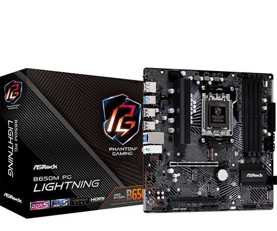 Изображение ASROCK B650M PG LIGHTNING AM5 mATX