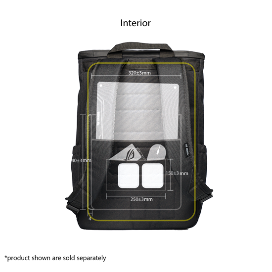 Изображение Asus Plecak na laptopa BP4701 Rog 17.3''