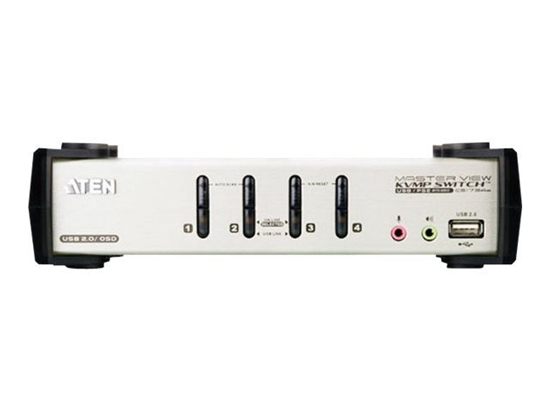 Picture of ATEN CS1734B - KVM / audio / USB switch - 4 ports