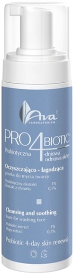 Picture of AVA LABORATORIUM Pro4biotic oczyszczajco-agodzca pianka do mycia twarzy 150ml
