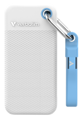 Изображение Ārējais SSD Verbatim Pocket White 1TB USB-C