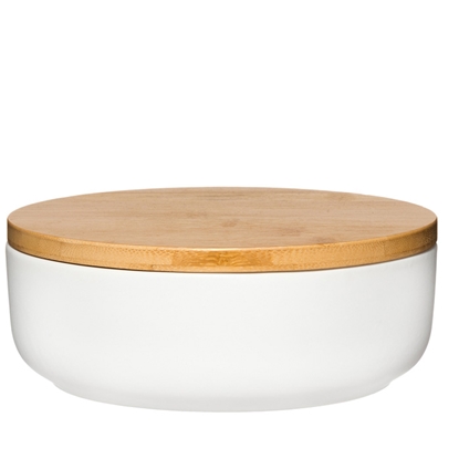 Attēls no Bakalejas trauks Maku keramikas balts 15,2x6cm