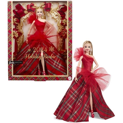Изображение Barbie Signature 2024 Holiday Barbie Fashion Doll