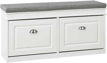 Picture of Bat spintel SoBuy FSR64-W, balta