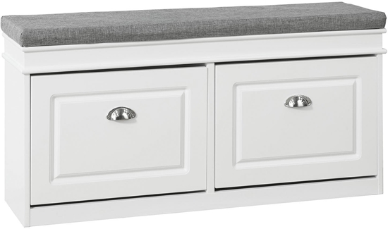 Picture of Bat spintel SoBuy FSR64-W, balta