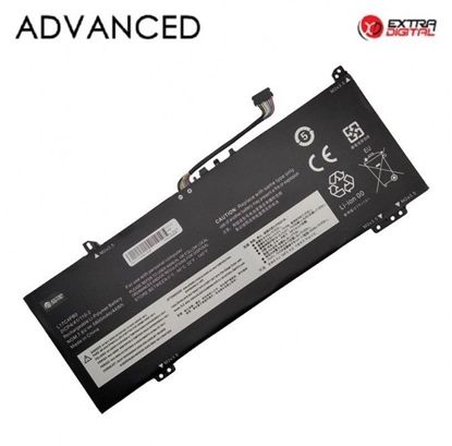 Изображение Bateria Lenovo Neiojamo kompiuterio baterija LENOVO L17C4PB0, 5800mAh, Extra Digital Advanced