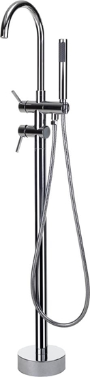 Изображение Bateria wannowa Beliani Tugela wolnostojce chrom (5868)