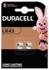 Picture of BaterijaS Duracell LR43 2 pack 1.5V 186/V12GA