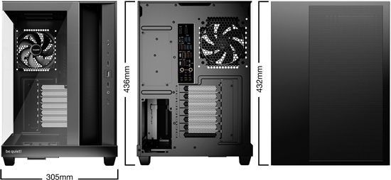 Picture of be quiet! LIGHT BASE 500 Black Gehäuse