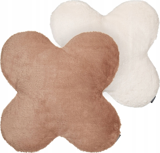 Picture of Beliani 2 poduszki dekoracyjne 54 x 54 cm beowa i jasnobrzowa ACHILLEA