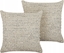 Picture of Beliani 2 poduszki dekoracyjne baweniane 45 x 45 cm beowe HOWEA!