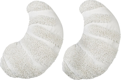 Picture of Beliani 2 poduszki dekoracyjne dla dzieci rogale baweniane 40 x 25 cm biae SNOWDROP