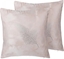 Picture of Beliani 2 poduszki dekoracyjne w pióra 45 x 45 cm róowe SILENE!