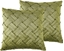 Picture of Beliani 2 welurowe poduszki dekoracyjne 43 x 43 cm zielone NARCISSUS
