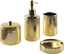 Attēls no Beliani 4-czciowy zestaw akcesoriów azienkowych zoty CUMANA