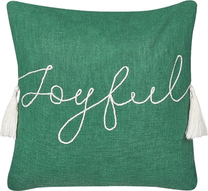 Picture of Beliani Baweniana poduszka dekoracyjna 45 x 45 cm zielona ELETTARIA