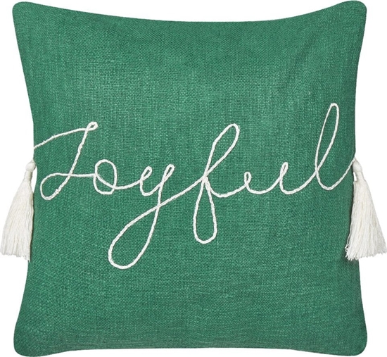 Picture of Beliani Baweniana poduszka dekoracyjna 45 x 45 cm zielona ELETTARIA