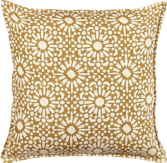 Picture of Beliani Baweniana poduszka dekoracyjna geometryczny wzór 45 x 45 cm beowa CEIBA!