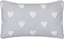 Attēls no Beliani Baweniana poduszka dekoracyjna w serca 30 x 50 cm szara GAZANIA