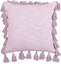 Picture of Beliani Baweniana poduszka dekoracyjna z frdzlami 45 x 45 cm róowa LYNCHIS!