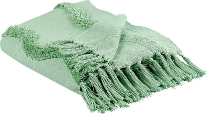 Attēls no Beliani Baweniany koc 125 x 150 cm zielony KHARI!