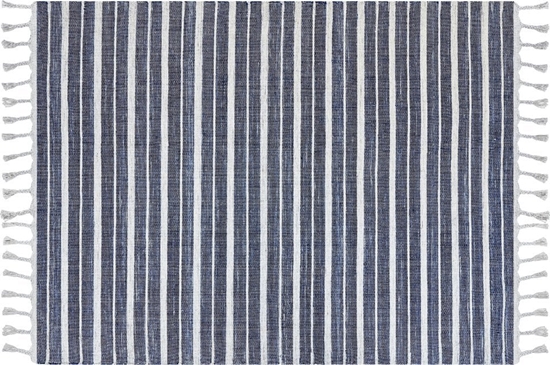 Picture of Beliani Dywan 140 x 200 cm niebieski BADEMLI