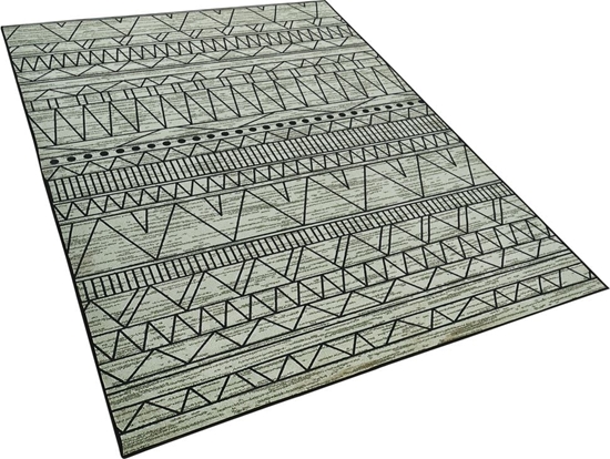 Picture of Beliani Dywan 160 x 230 cm czarno-szary KEBAN