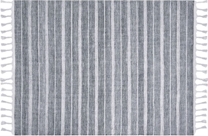 Изображение Beliani Dywan 160 x 230 cm jasnoszary BADEMLI