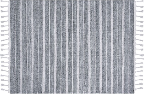 Изображение Beliani Dywan 160 x 230 cm jasnoszary BADEMLI