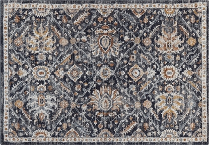 Изображение Beliani Dywan 160 x 230 cm niebiesko-beowy MALISHKA